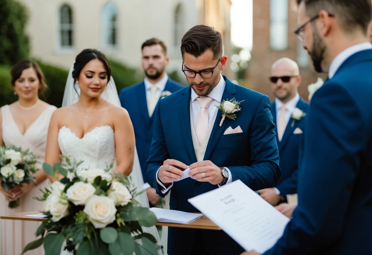 A wedding planner does not perform a marriage ceremony