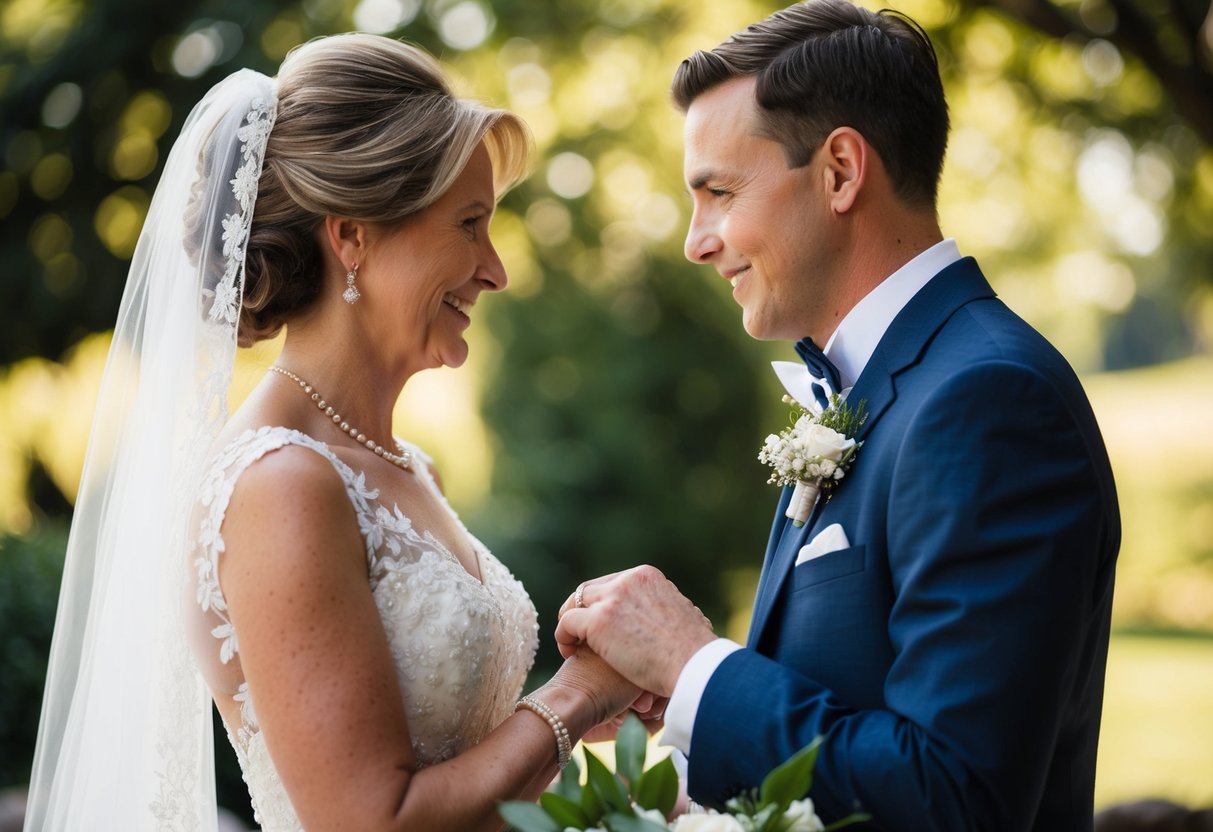 The mother of the groom is expected to pay for certain wedding expenses such as the rehearsal dinner, her own attire, and a contribution to the overall wedding budget
