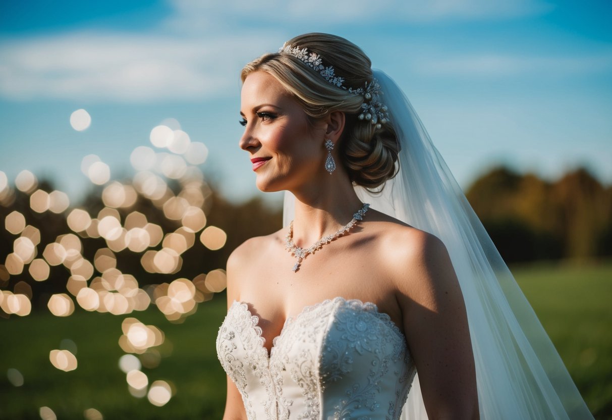 A bride's family or the bride herself typically pays for the wedding dress