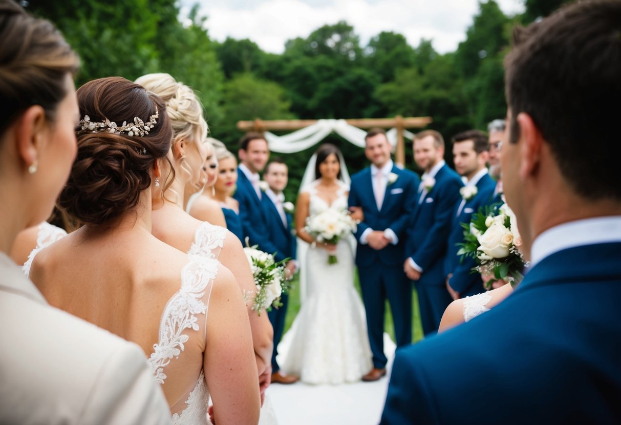 A wedding ceremony