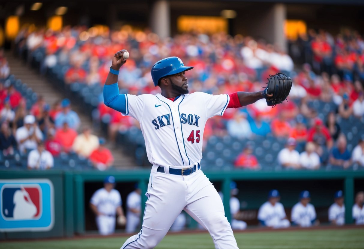 A vibrant baseball game at Sky Sox stadium in Colorado Springs